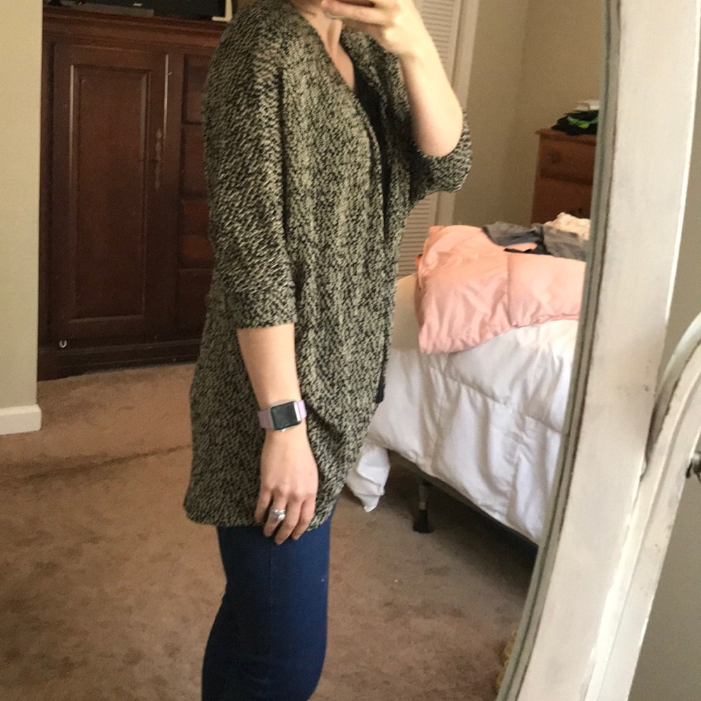 Open front cardigan